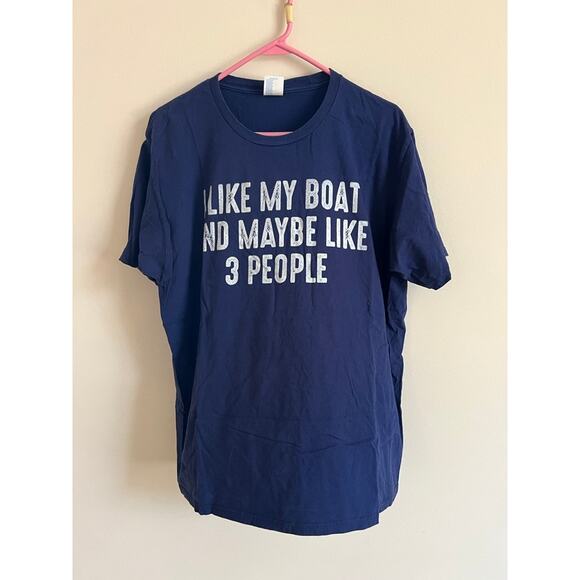 Amazon Other - Mens Boat Funny T-Shirt